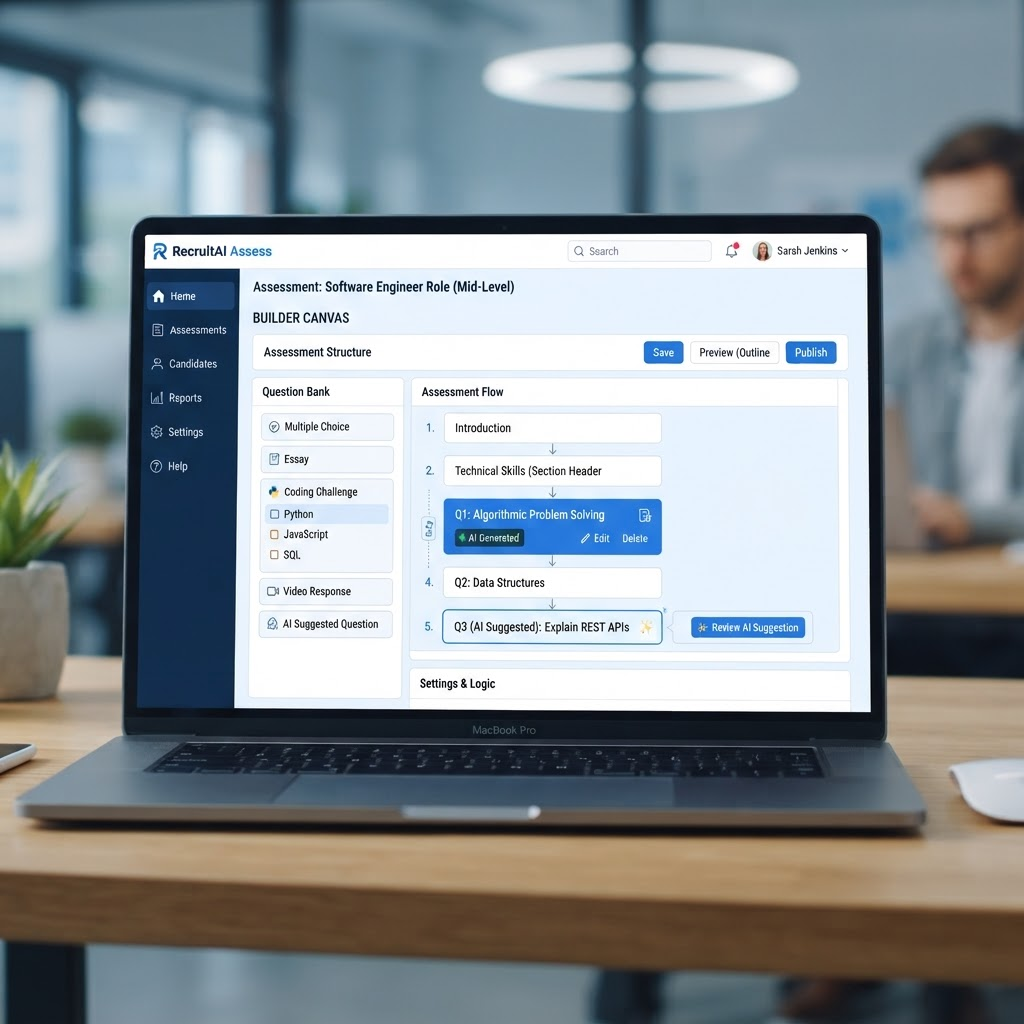 HireVue Lanceert Assessment Builder en Voice AI-interviewer