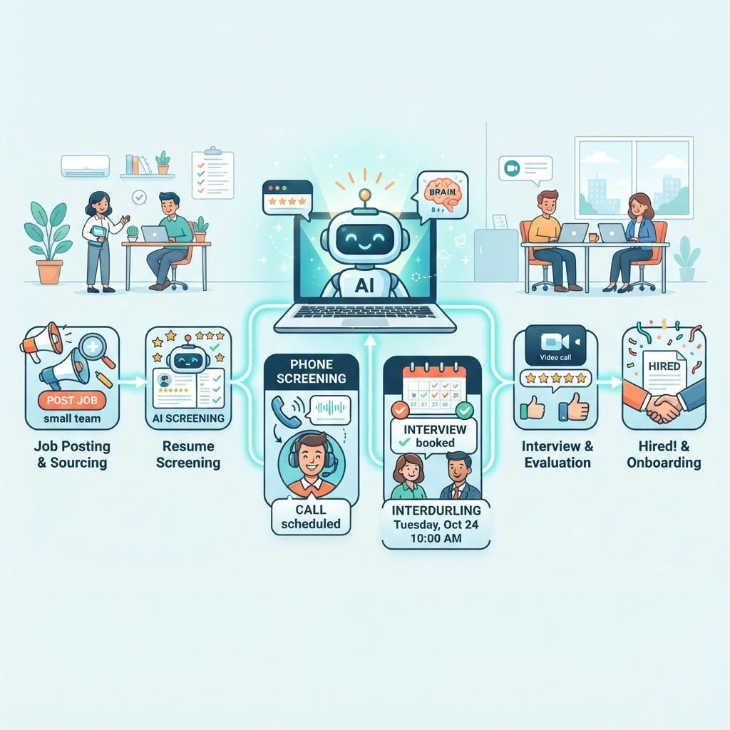 uRecruits Lanceert AI-agents voor Autonome Voorselectie en Planning