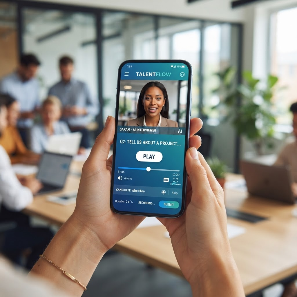 Illustratie bij Fika Jobs Haalt $4 Miljoen op voor Video-first Werving met AI-interviewers