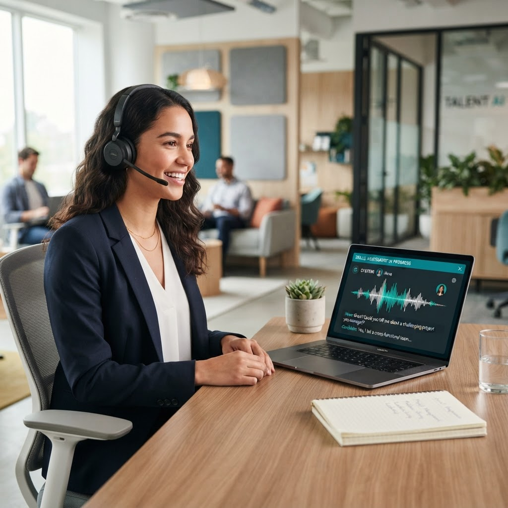 Illustratie bij HireVue Lanceert Assessment Builder en Voice AI-interviewer